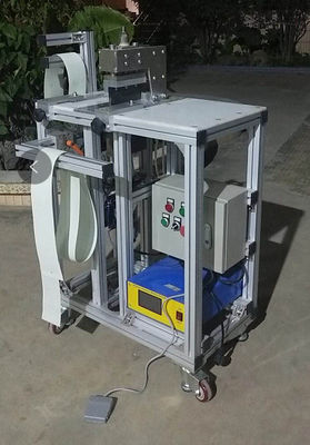 China Vertical blind bottom Rail ultrasonic  welding machine supplier